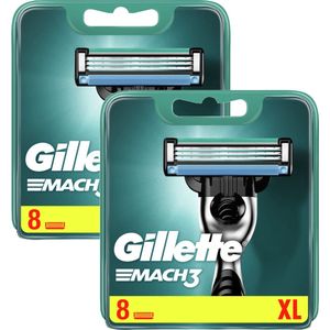 Gillette Mach3 - Scheermesjes/Navulmesjes - 16 Stuks