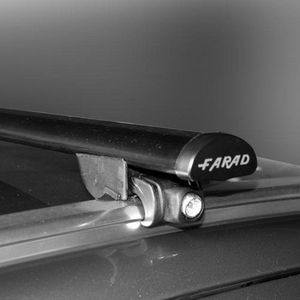 Farad Dakdragers - Mitsubishi Pajero (V80) vanaf 2007 - Open Dakrail - 100kg Laadvermogen - Aluminium - Wingbar