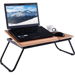 Monkey's Bedtafel - Laptoptafel - Werktafel - Notebooktafel - Verstelbaar - 55 x 32 x 23 cm