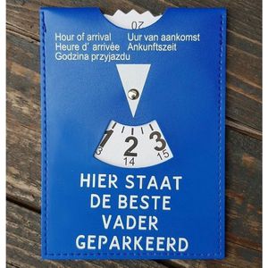 Parkeerschijf - Vaderdag