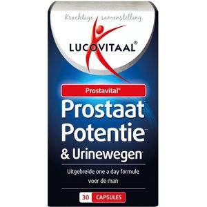 3x Lucovitaal Prostavital Prostaat Potentie en Urinewegen 30 capsules