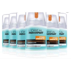 L'Oréal Men Expert Hydra Energetic Gezichtsgel -6 x 50 ml - Hydraterend