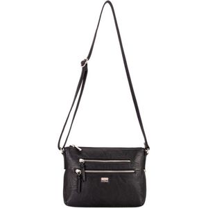 Schoudertas - Crossbody tas  David Jones - Zwart