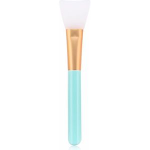 Masker kwast - Siliconen Kwast voor Gezichtsmasker - Make Up Kwasten - Blauw