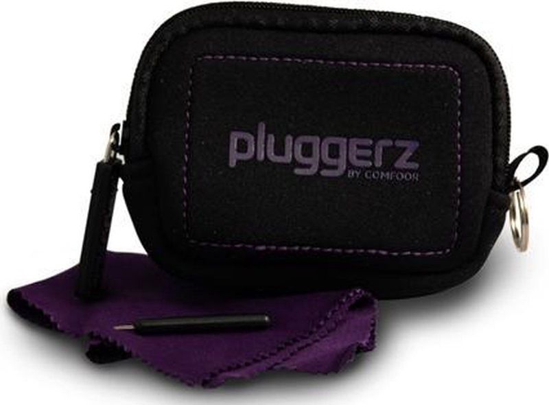 Pluggerz - Bewaaretui voor Custom-Fit oordoppen - gehoorbescherming - otoplastiek