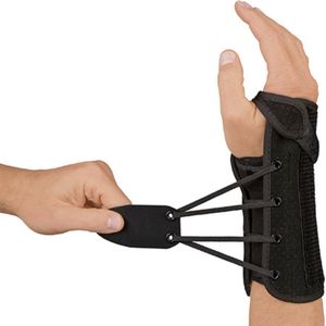 Veter Polsbrace - rechts - zwart - M