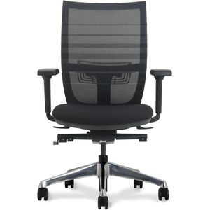 Office Hero® Insignia Ergonomische Bureaustoel - Bureaustoelen voor Volwassenen - Verstelbaar - Zwart - Gemonteerd geleverd