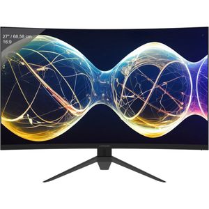 GAME HERO® 27 inch Full HD VA Curved Gaming Monitor - 165Hz - 1ms