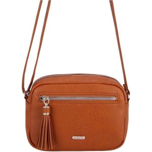 David Jones  Dames Kleine Crossbodytas -  Bruin