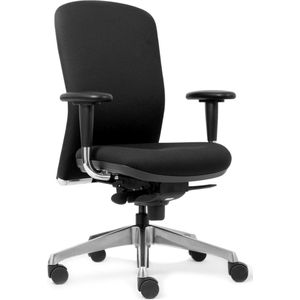 Office Hero® Imperial Ergonomische Bureaustoel voor Volwassenen - Volledig Verstelbaar - Zwart - Gemonteerd geleverd