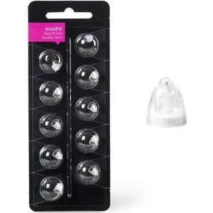 Oticon miniFit Bass tip 6mm dubbele venting