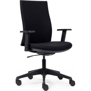 Office Hero® Admire Ergonomische Bureaustoel - Bureaustoelen voor Volwassenen - Zonder armleuningen - Gemonteerd geleverd - Zwart