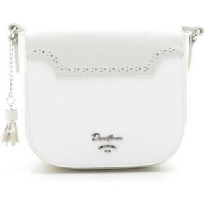 Crossbody tas/Schoudertas David Jones - Wit