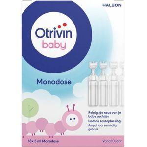 2x Otrivin Baby Monodose 18 stuks