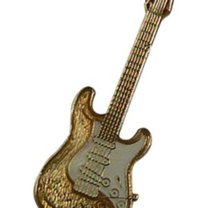 Speldje Stratocaster, goudkleurig