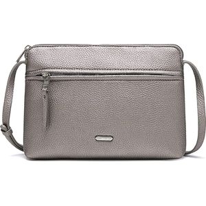 David Jones Crossbodytas - Donker Zilver