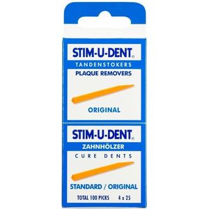 3x Stim-U-Dent Tandenstokers Original 100 stuks