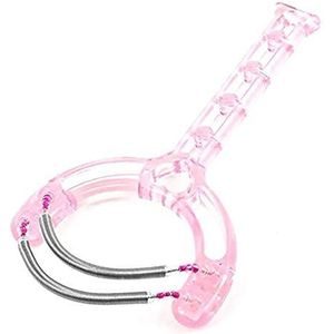 Gezichtshaar Verwijdering Lente Vrouwen Dubbele Lente Roller Haar Threader Gezichtshaar Verwijdering Epilator Roze