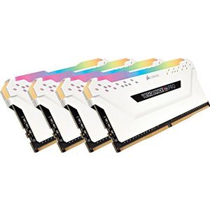 Corsair Vengeance RGB Pro 32GB/4 x 8GB, Ddr4 3200Mhz, Wit