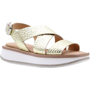 Laura Bellariva, Platte Sandalen Beige, Dames, Maat:38 EU