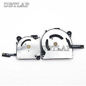 DBTLAP Koelventilator Koelventilator voor Acer Aspire S7 S7-391 S7-392 S7-392 series 30mm + 40mm Laptop Cooling Koelventilator 2 Koelventilators