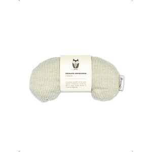 Oogmasker kersenpitkussen - Duurzaam cadeau - Kersenpitten - Migraine - Meditatiekussen - Handmade - Oceaangroen