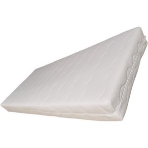 7-zones Pocketveringmatras - Pocketvering - Matras - Pocket met ene zijde Koudschuim en andere zijde NASA Traagschuim 100x210 - 27 cm