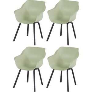 Set van 4 - Hartman Sophie Element dining armstoel - French green