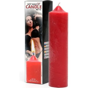 Bondage Play - Hot Wax BDSM Kaars - Rood - Erotische Speeltjes - Koppels - SM