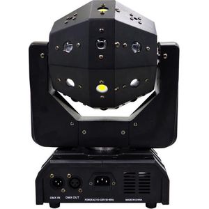 3 in 1 Discobol Moving Head Roterend Met Laser Par + Strobe - Discolichten - Effecten - Feestverlichting - Spot - Verlichting - Disco - Lamp - Licht - Laser -  Lichteffect - Geluidgestuurd  - DJ - Party - Discolampen - RGB