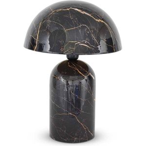 Tafellamp Oosters Zwart Marmer Mushroom Ø 31 x 46cm