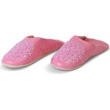 Safaary Leer Muiltjes met Pailletten - Handgemaakt in Marokkaanse Stijl