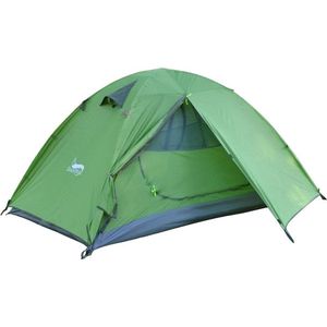 Desert&Fox 2-persoons Tent - Lichtgewicht - Waterdicht - 210T - 2 Deurs - Ruime Kampeertent - Kamperen - Hiking & Wandelen