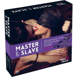 Tease & Please Master & Slave Bondage - Paars - Erotisch Bordspel