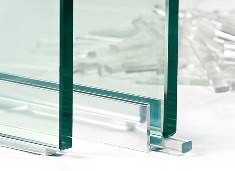 Beglazingsblokjes - Transparant - Set van 10 - Voor Glazen Deur of Wand