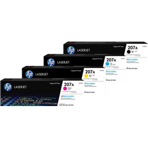HP - 207A - Toner Combo Pack - Zwart Geel Magenta Cyaan