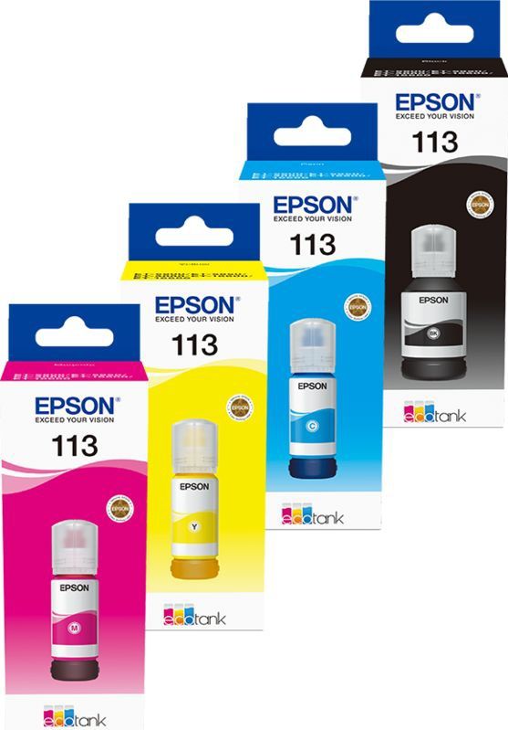 Epson, Inkt, 113 Inktflesjes Combo Pack