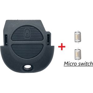 Autosleutel 2 knoppen met Microschakelaars geschikt voor Nissan autosleutel / Nissan Almera / Nissan murano / Nissan navara / Nissan patrol / Nissan primera / Nissan X-trail/ Nissan sleutel.