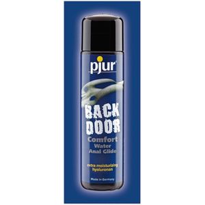 Pjur - Glijmiddel Waterbasis - Backdoor - Sachet - 1,5 ml - Anaal - Handig Mee Te Nemen