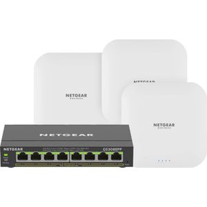 Netgear zakelijk netwerk startpakket - basis verbinding (zonder router)