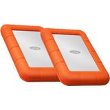 LaCie - Rugged USB-C - Harde Schijf - 2TB - Duo Pack