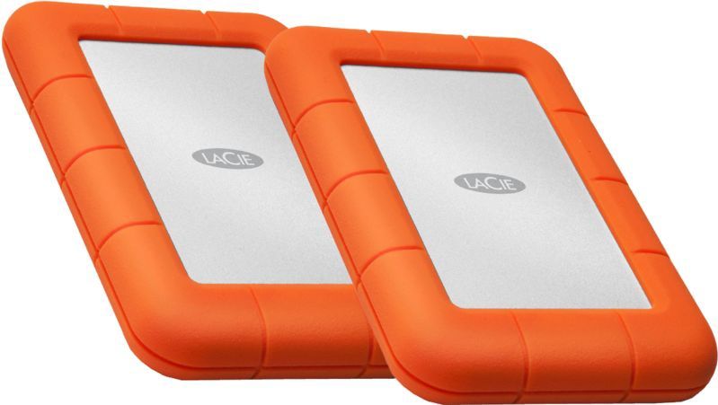 LaCie - USB-C 4TB - Externe Harde Schijf - Duopack - 4 Terabyte