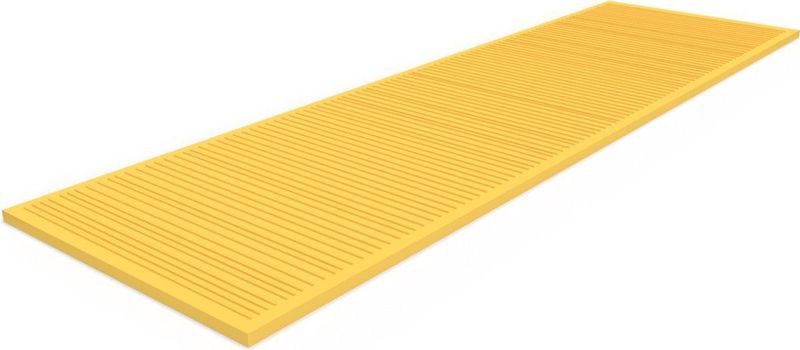 Glasblokje - 100 x 40 x 4 mm - 4 mm dik - Polypropyleen - Per 100 stuks