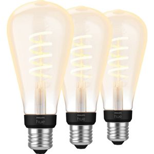 Philips Hue Filament White Ambiance Edison XL 3-pack