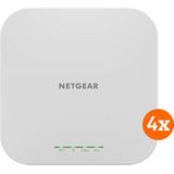 Netgear - WAX610 - Toegangspunt - 4-pak - WLAN 6