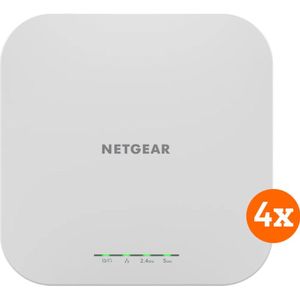 Netgear - WAX610 - Toegangspunt - 4-pak - WLAN 6