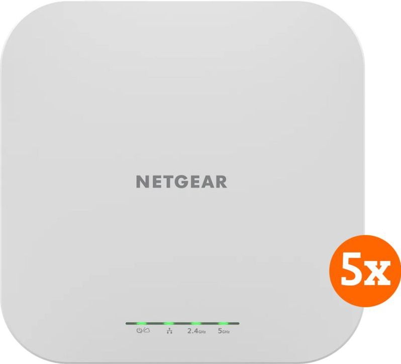 Netgear WAX610 - Toegangspunt - 5-pak - WLAN 6