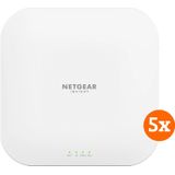 Netgear - WAX620 - Toegangspunt - 5-pack - Wi-Fi 6