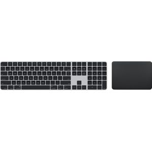 Apple Magic Keyboard met numeriek toetsenblok en Touch ID Azerty + Trackpad (2021) Zwart