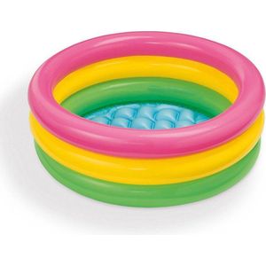 Intex - Zwembad Sunset Glow 3-ring 61x22cm - Kinderzwembad
